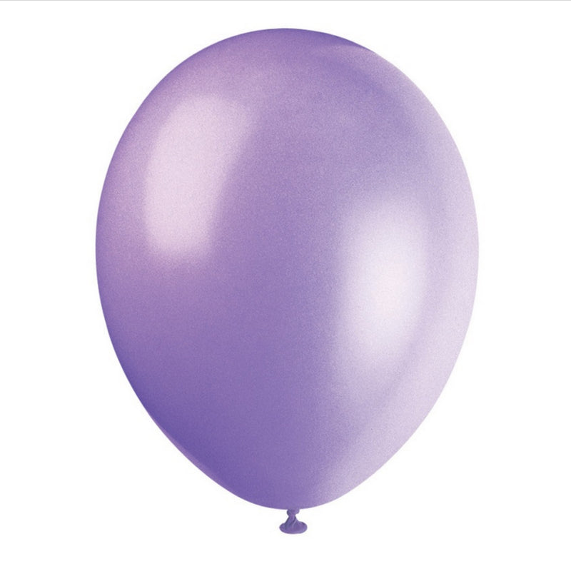 Latexballon Ø30cm Uni ca.30cmØ/10St. Lavender