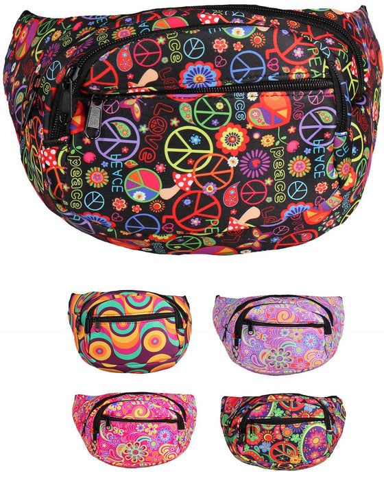 Bauchtasche 70er Jahre | Kostüm Zubehör 80er Jahre Rave Fasching Party