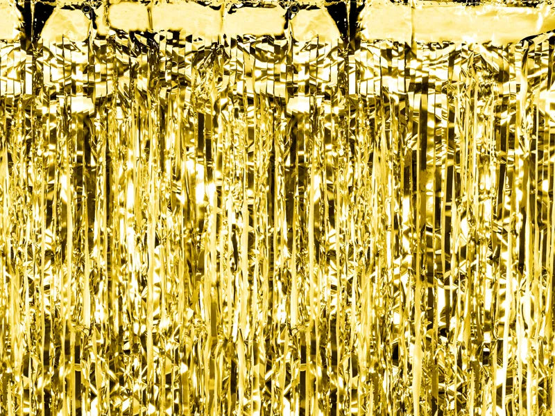 Türvorhang Lametta 90x250cm | Gold