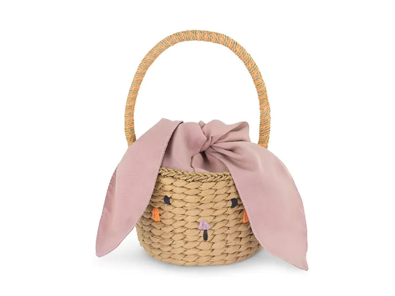 Hasenkorb mit Stoffohren | 28 cm