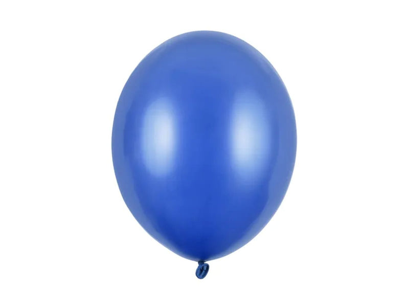 50 Stk. Luftballon Ø30cm "Uni Metallic" | Blau
