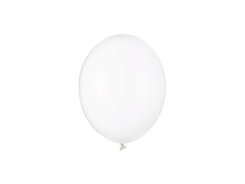 100 Stk. Luftballon Ø12cm "Uni Crystal" | Clear