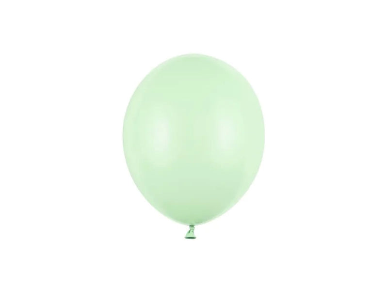 100 Stk. Luftballon Ø12cm "Uni Pastell" | Pistachio