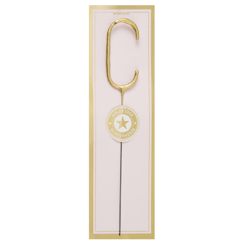 Wunderk. Buchstabe Classic  C  6,5cm 35s | Gold