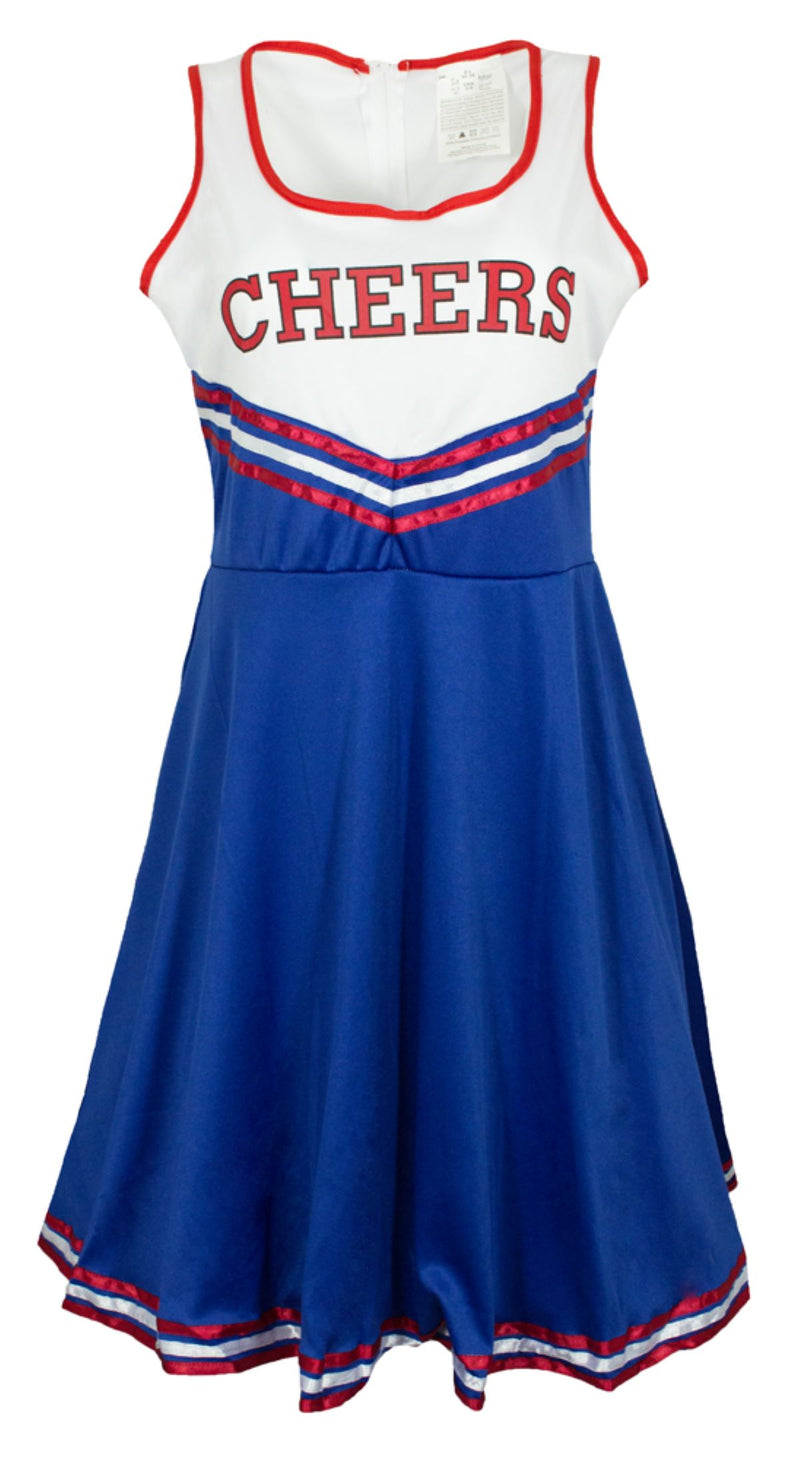 USA Cheerleader Kostüm für Damen | Kleid