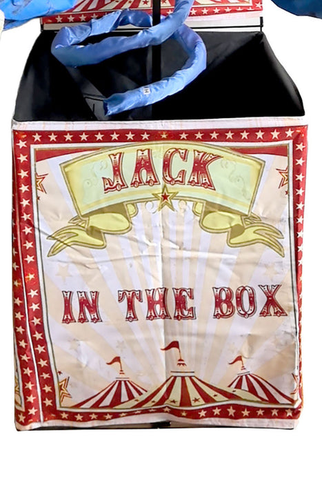 "Jack in the box" Clown - Animiert | 180 cm - Halloween Deko