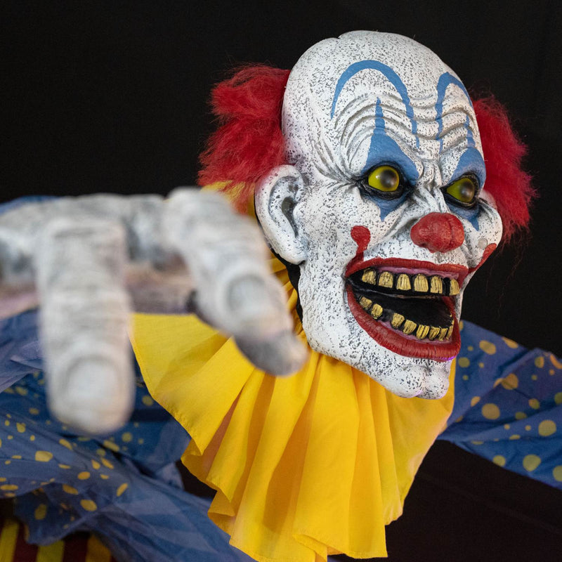 Halloween Figur "Zirkus Eingang mit Clown" - Animatronic | 290 cm