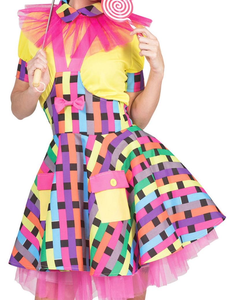 Clown Kostüm "Flicka" für Damen | Zirkus Kleid