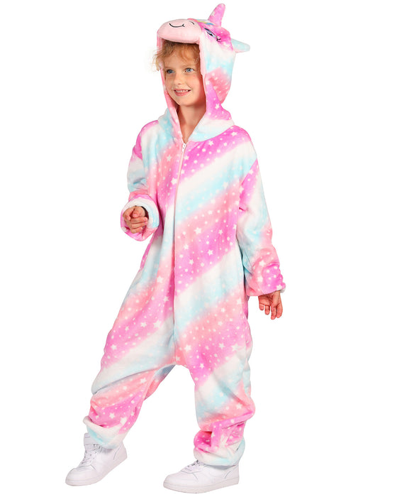 Einhorn Kinderkostüm | Mehrfarbig - Overall