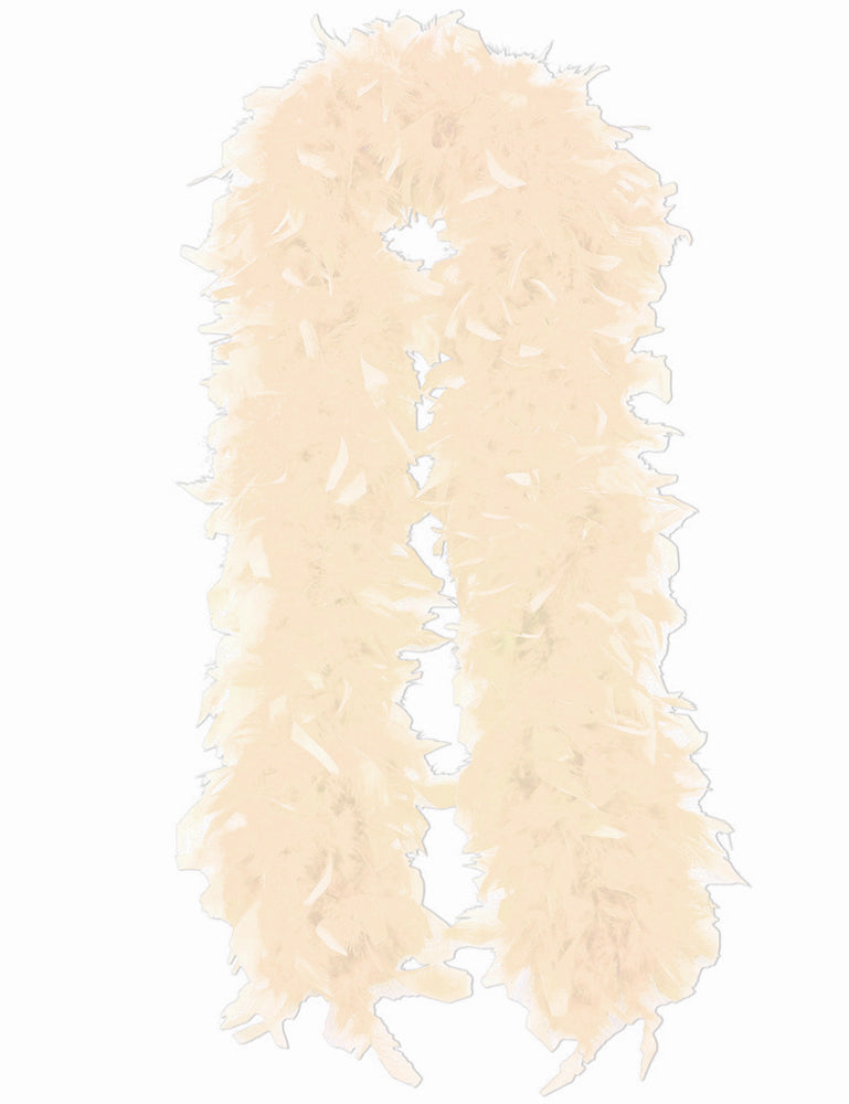 Federboa Extraordinary 180 cm - 90g | Einfarbige Boa zum Party Karneval Kostüm