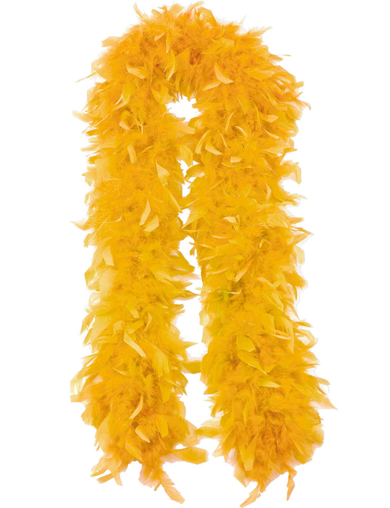 Federboa Extraordinary 180 cm - 90g | Einfarbige Boa zum Party Karneval Kostüm