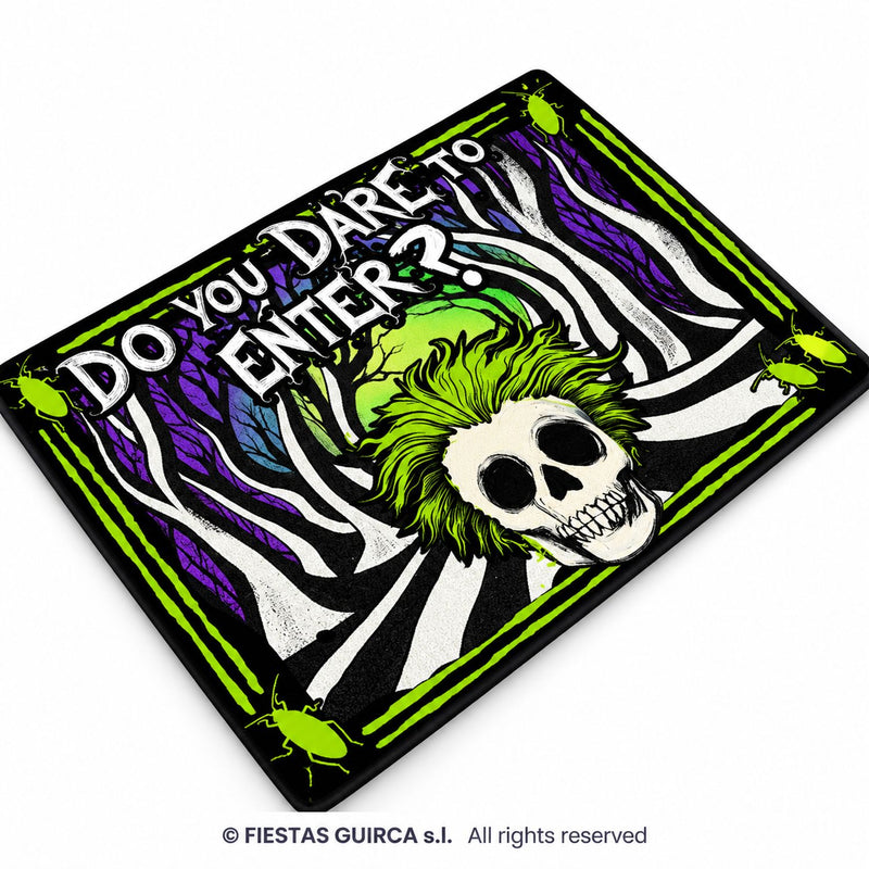 Halloween "Dare to enter" | Fußmatte 60x40 cm