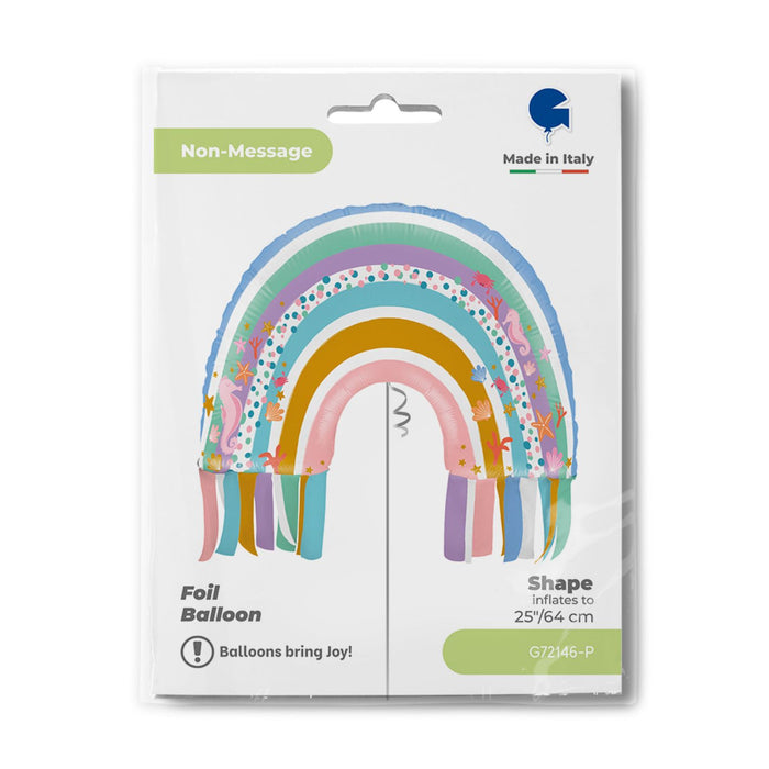 Shape Folienballon "Regenbogen" | 64 cm