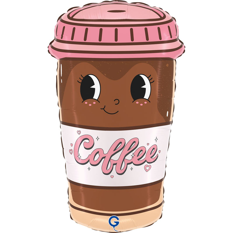 24" Folienballon Shape Kaffeebecher | 61 cm