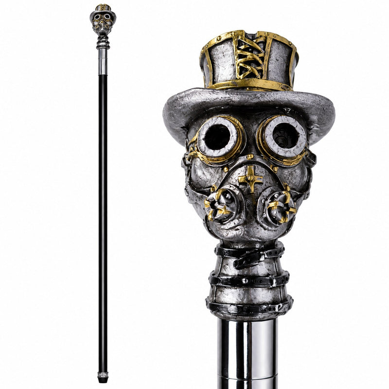 Gehstock aus Metall | Steampunk - 90 cm