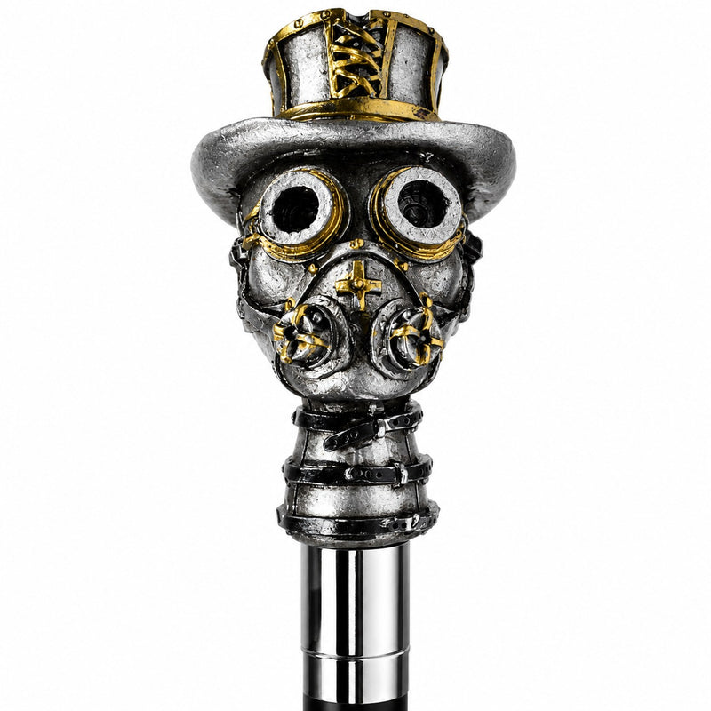 Gehstock aus Metall | Steampunk - 90 cm