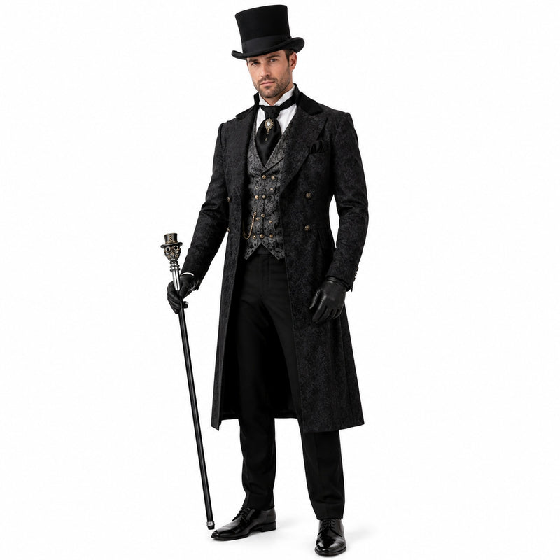Gehstock aus Metall | Steampunk - 90 cm