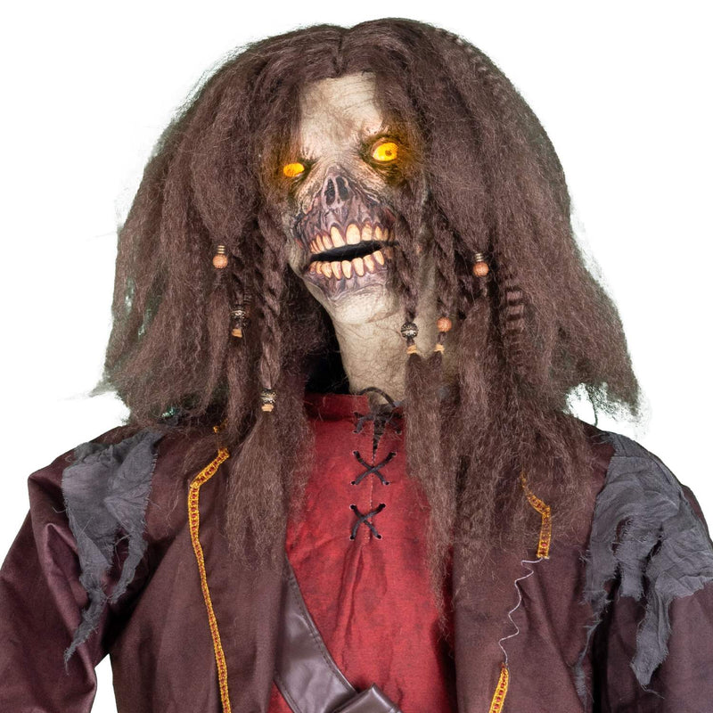 Halloween Standfigur "Pirat Pete" - Animatronic | 183 cm