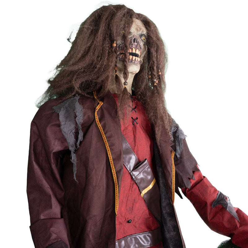 Halloween Standfigur "Pirat Pete" - Animatronic | 183 cm