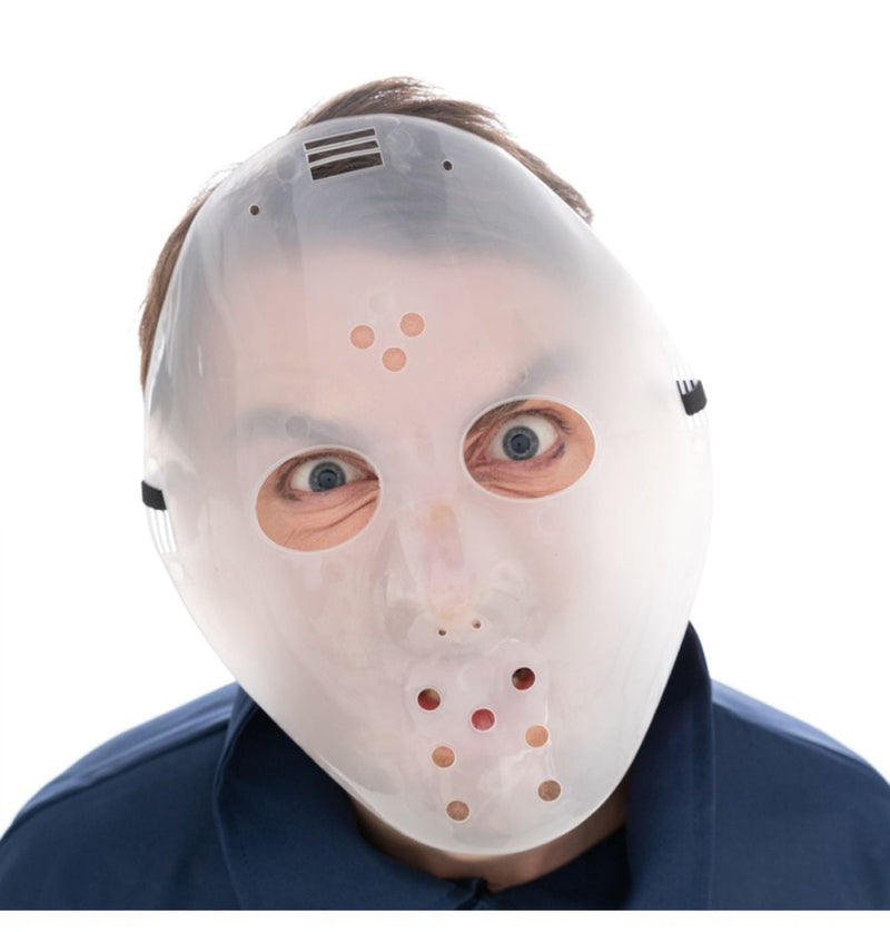 Halloween Hockey Maske "Jason" | Glow in the Dark