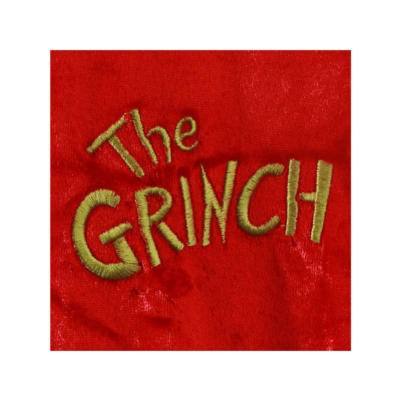 "The Grinch" Kostüm für Herren 5-tlg. | Rot Grün