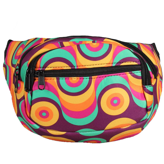 Bauchtasche 70er Jahre | Kostüm Zubehör 80er Jahre Rave Fasching Party