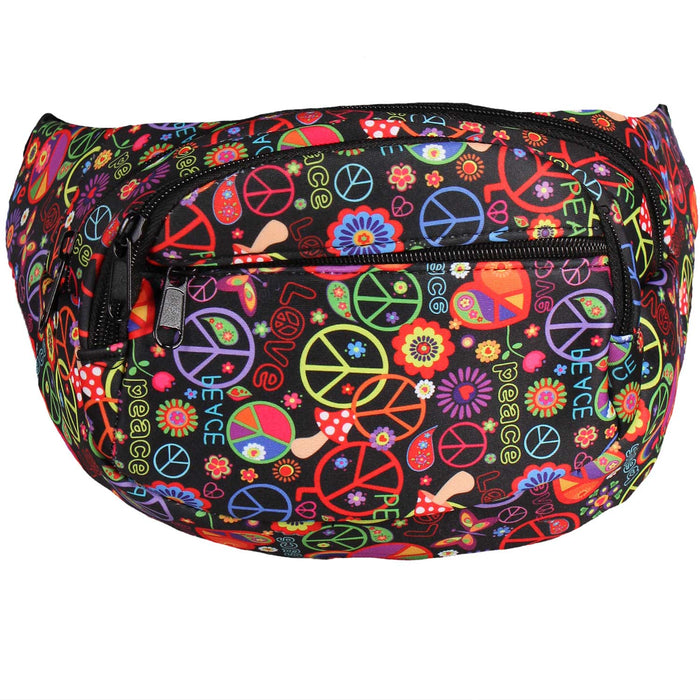Bauchtasche 70er Jahre | Kostüm Zubehör 80er Jahre Rave Fasching Party