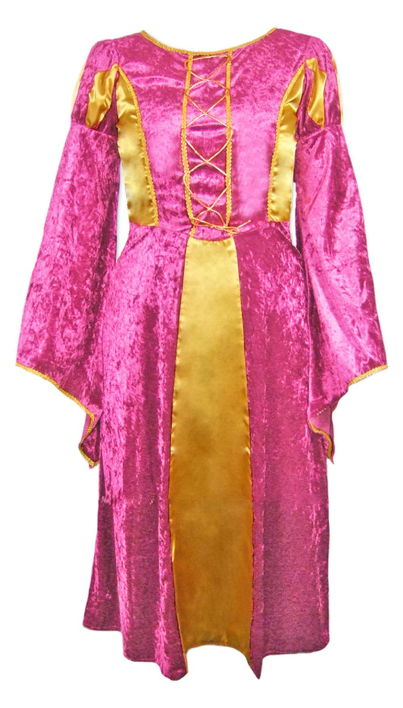 Burgfräulein Kostüm "Prinzessin Helena" für Mädchen | Pink Gold