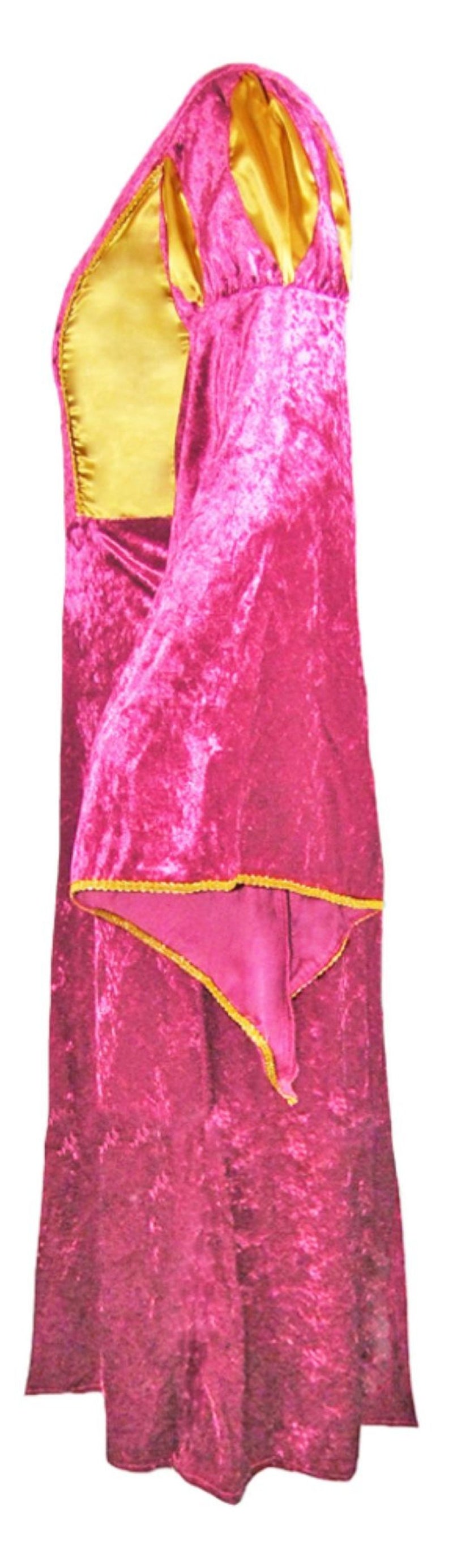 Burgfräulein Kostüm "Prinzessin Helena" für Mädchen | Pink Gold