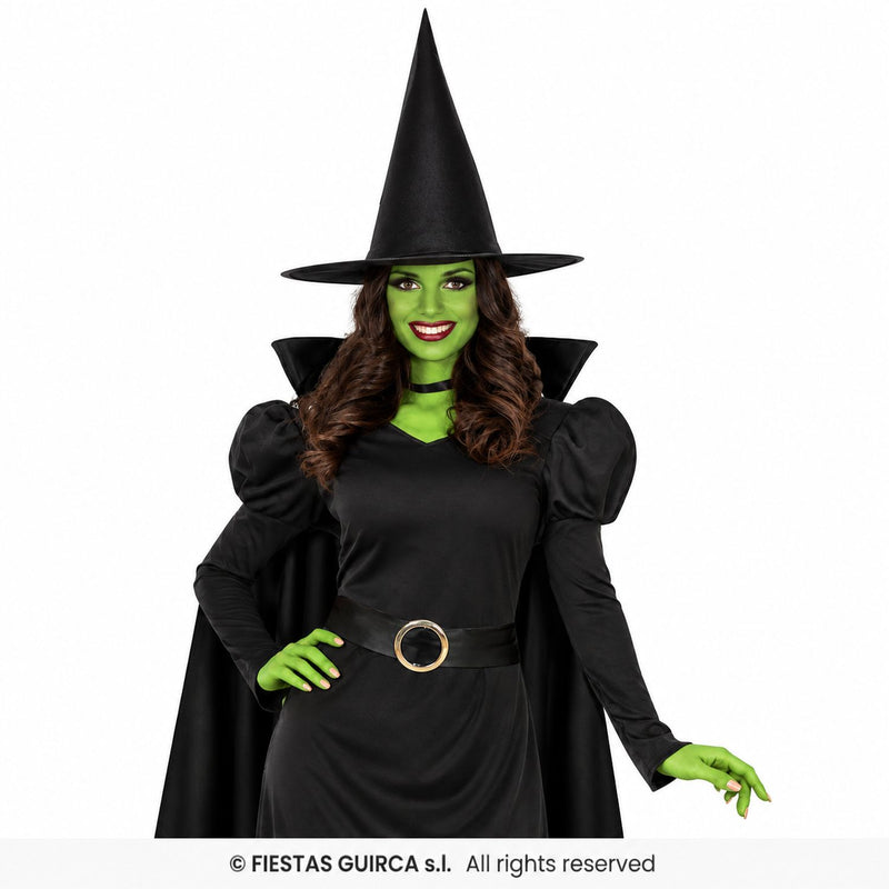 Fantasy Hexe "Black Witch" Kostüm für Damen | 4-tlg.