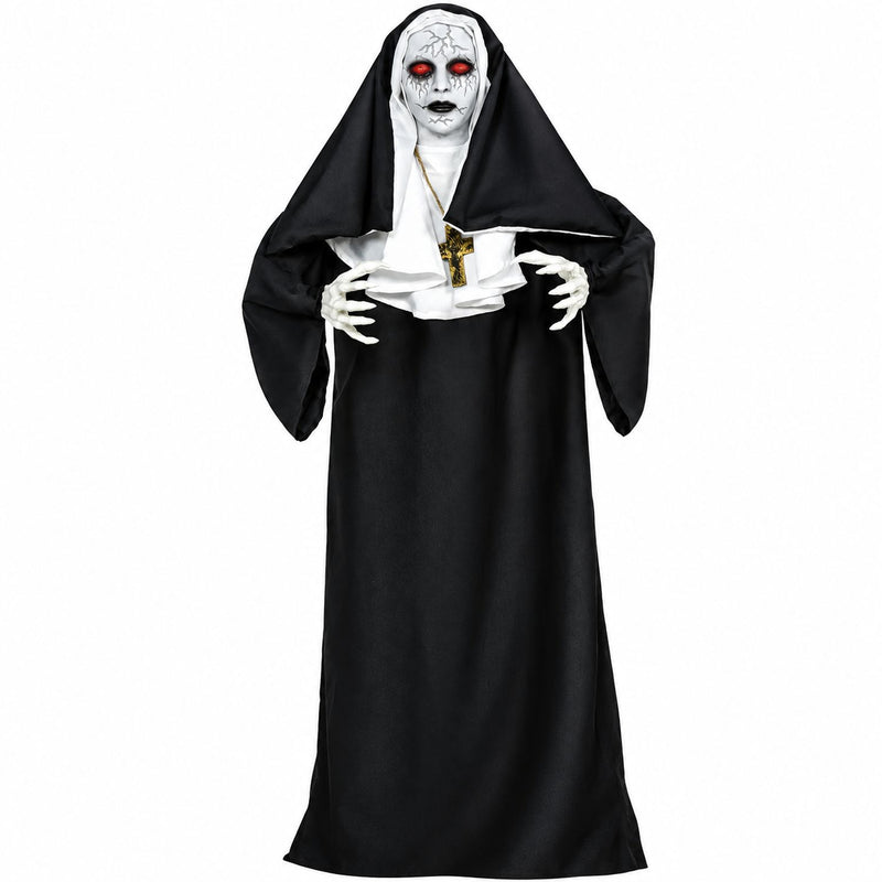 Halloween Figur "Horror Nonne" Animiert | 150 cm - Bewegung, Sound & Licht