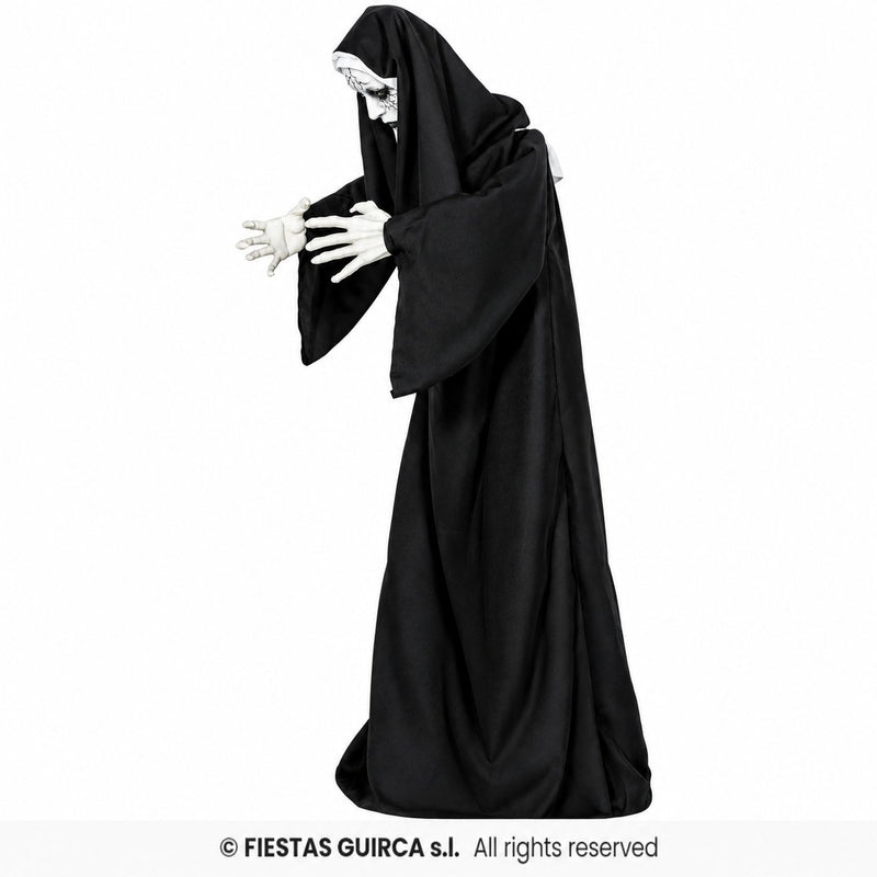 Halloween Figur "Horror Nonne" Animiert | 150 cm - Bewegung, Sound & Licht