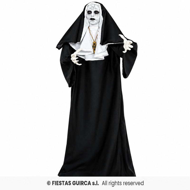 Halloween Figur "Horror Nonne" Animiert | 150 cm - Bewegung, Sound & Licht