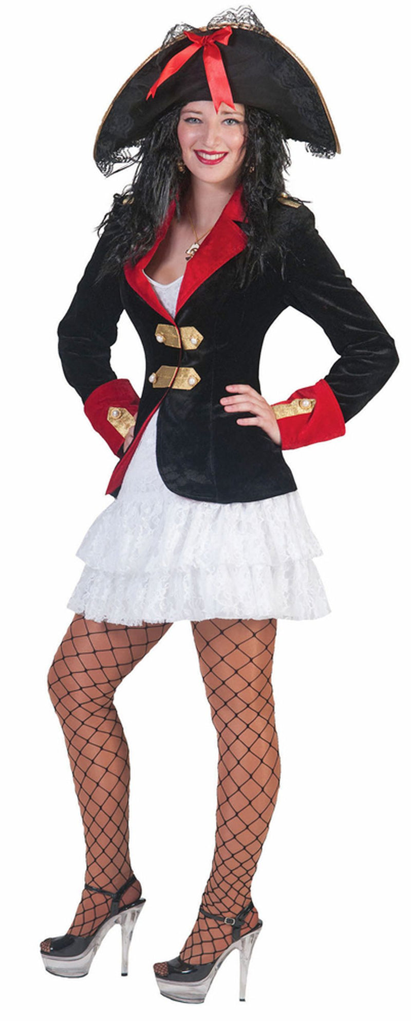 Piratin Elizabetha Kostüm für Damen