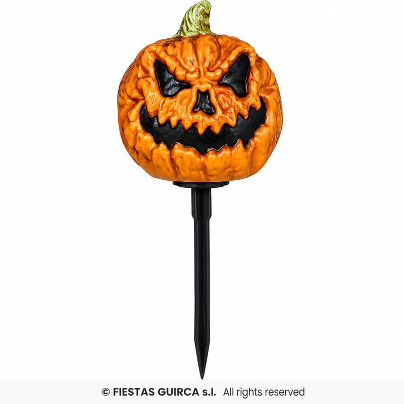 3 Kürbisse mit Sound & Licht 13 cm | Halloween Deko