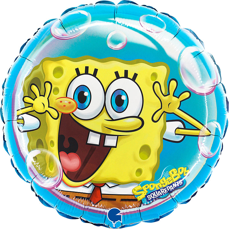 18" Folienballon Lose - SpongeBob Blau | HF18