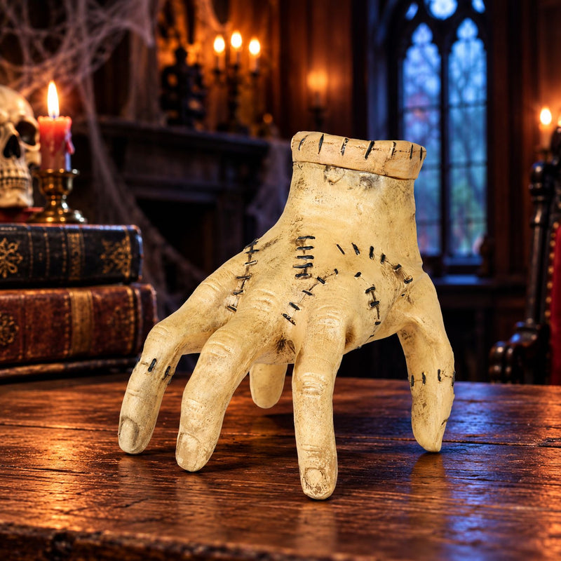 Animierte „Laufende Hand“ mit Sound & Bewegung | Halloween Deko