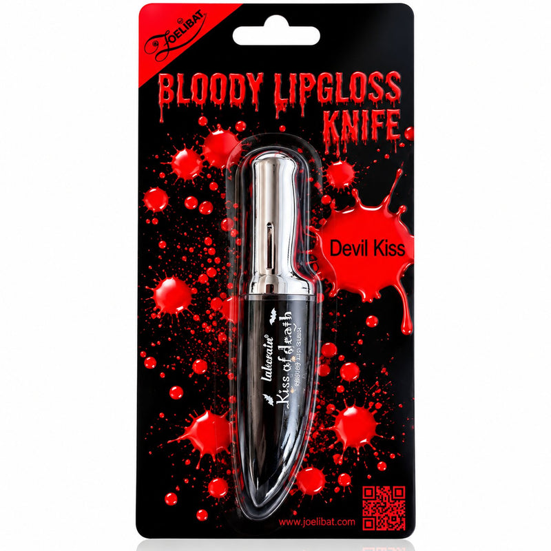 Bloody Lipgloss „Messer“ | Halloween Make-up Devil Kiss