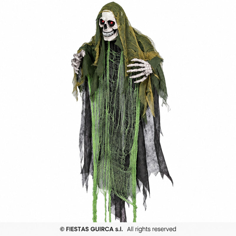 Halloween Figur "Lumpen Skelett" Animiert | 165 cm - Licht, Sound und Bewegung