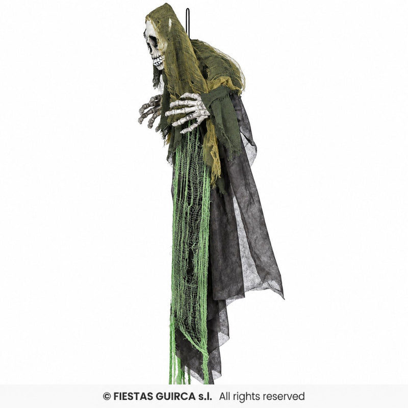 Halloween Figur "Lumpen Skelett" Animiert | 165 cm - Licht, Sound und Bewegung