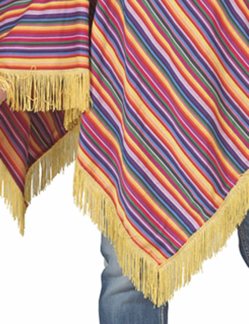 Mexiko Kostüm "Alechandro"  Poncho mit Fransen | für Damen und Herren