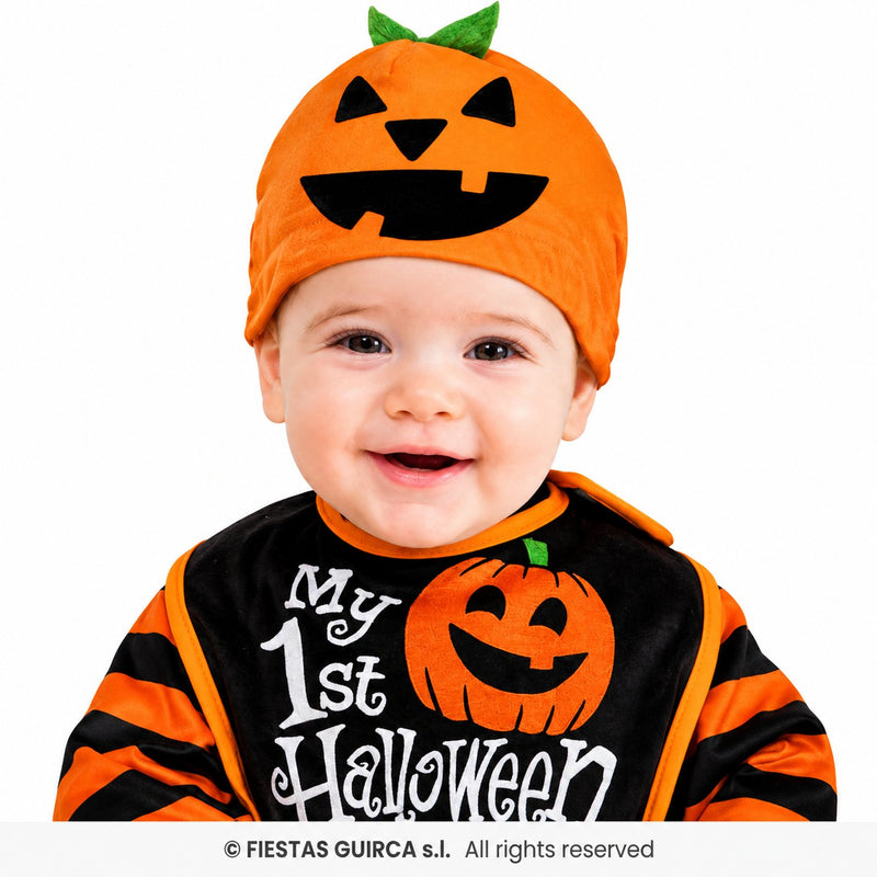 Babykostüm "My 1st Halloween - Kürbis" für Kinder | Orange