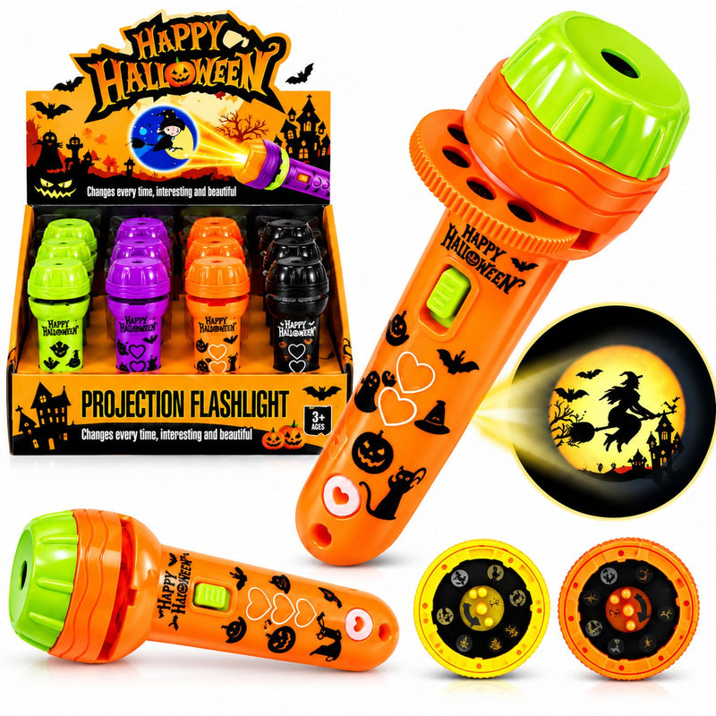 Mini Projektor "Halloween" | 11,5 cm - Verschiedene Farben