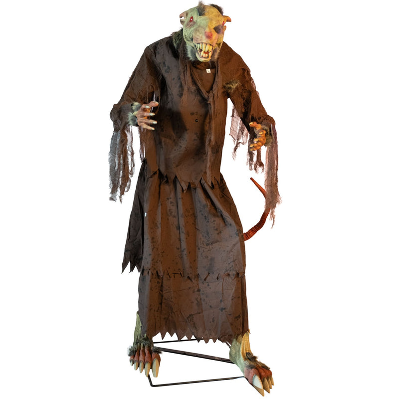 Halloween Standfigur "Blutige Ratte" - Animatronic | 155 cm
