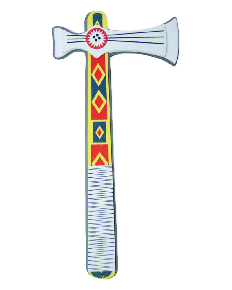 Aponi Mädchen Kostüm mit Fransen Kleid und Tomahawk
