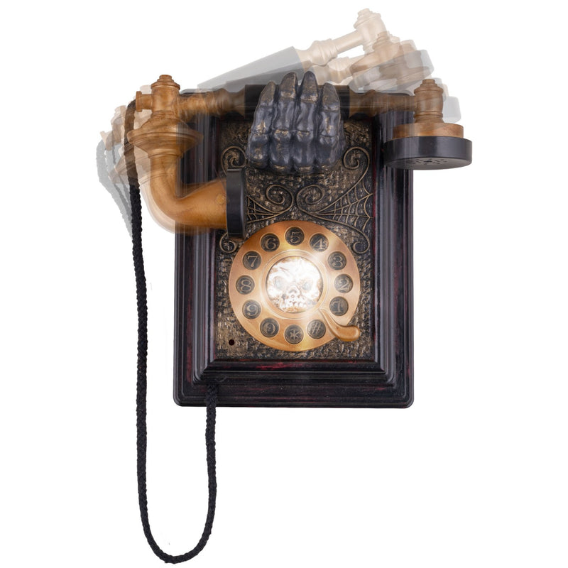 Halloween Deko "Phantom-Telefon" - Animatronic | 20 x 20 cm