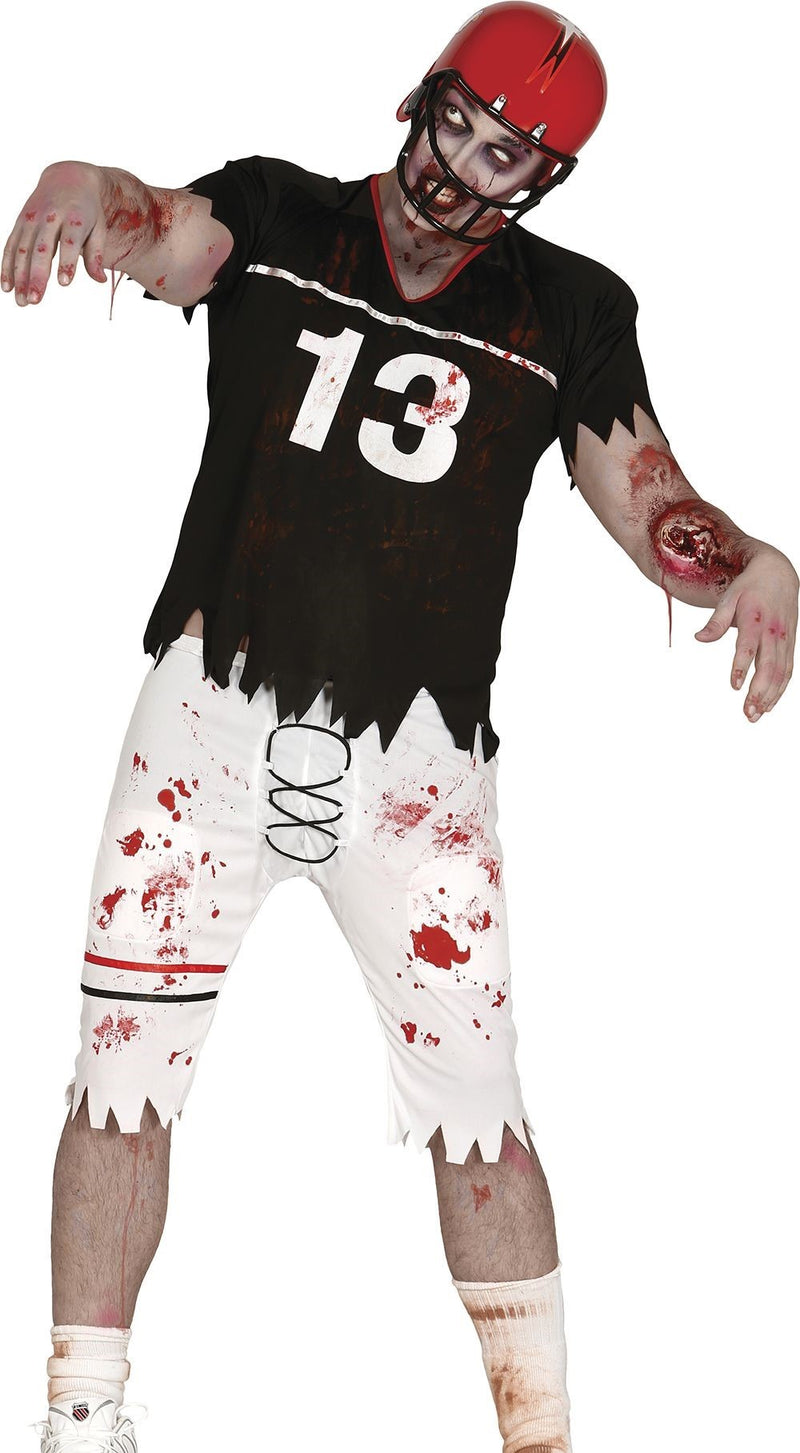 Kostüm Zombie Footballspieler (Shirt,Hose) Gr.M