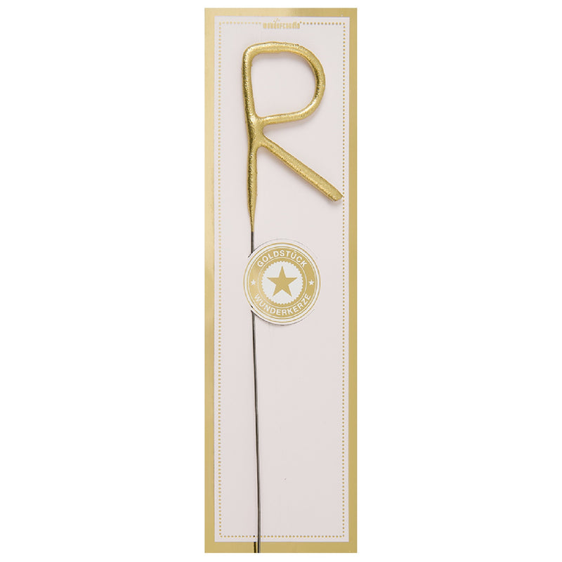 Wunderk. Buchstabe Classic  R  6,5cm 35s | Gold