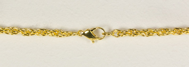 Geldsack mit Dollar Zeichen Halskette | Gold