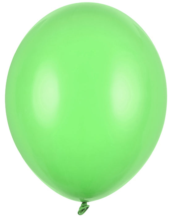10 Stk. Luftballon Ø30cm "Uni Pastell" | Hellgrün
